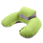 Coussin cervicale gonflable air vert